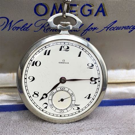 solid gold omega pocket watch